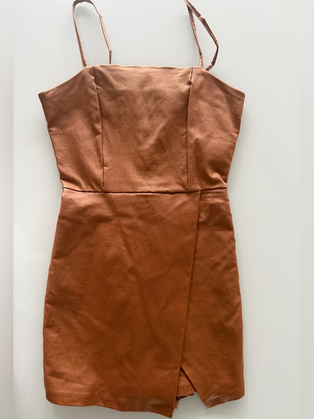 Altard State
Rust Brown romper with Spaghetti Straps